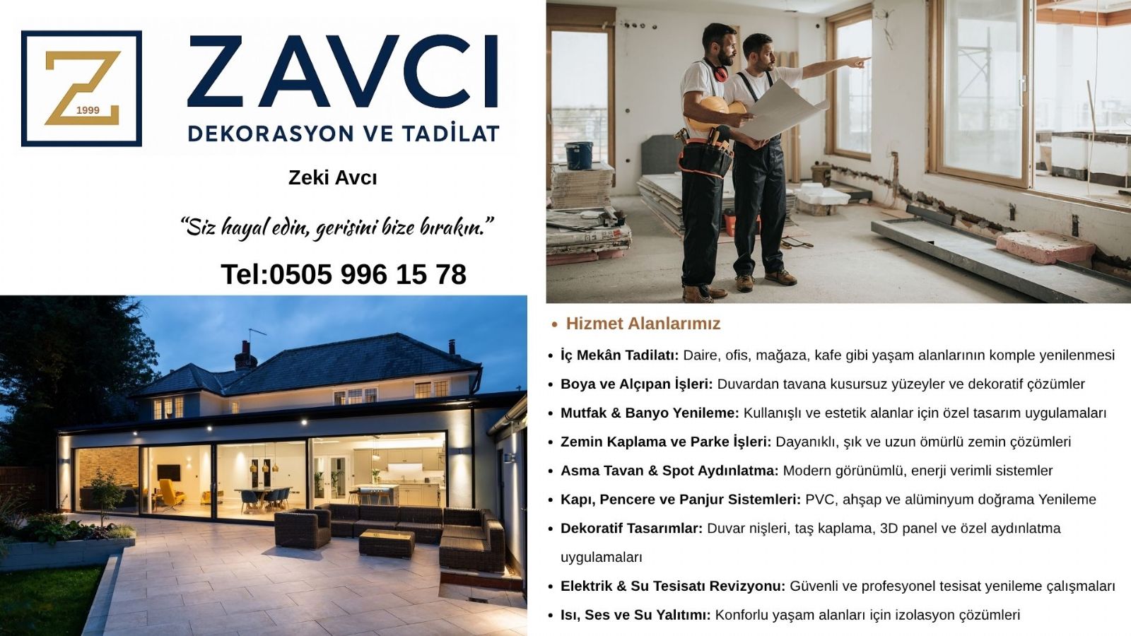 Ortaca dekorasyon firmaları